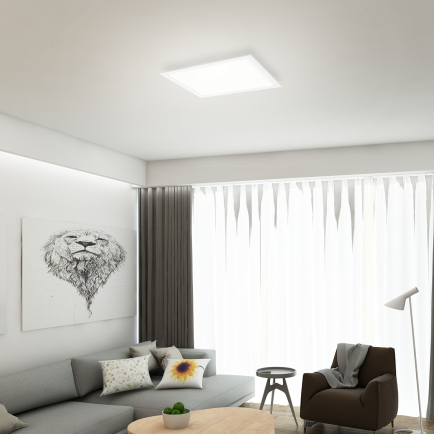 Briloner 7179-016 - LED himmennettävä kattovalaisin PIATTO LED/24W/230V 3000-6500K + kaukosäädin