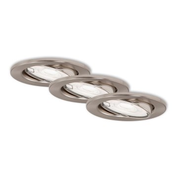 Briloner 7182-032-SETTI 3xLED himmennettävä kylpyhuoneen valo 1xGU10/5W/230V IP23