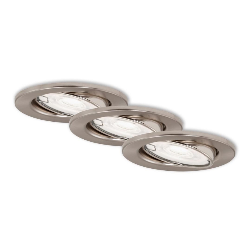 Briloner 7182-032-SETTI 3xLED himmennettävä kylpyhuoneen valo 1xGU10/5W/230V IP23