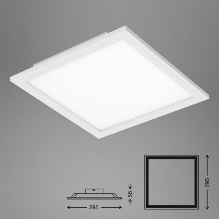 Briloner 7191-016 - LED-kattovalaisin SIMPLE LED/12W/230V