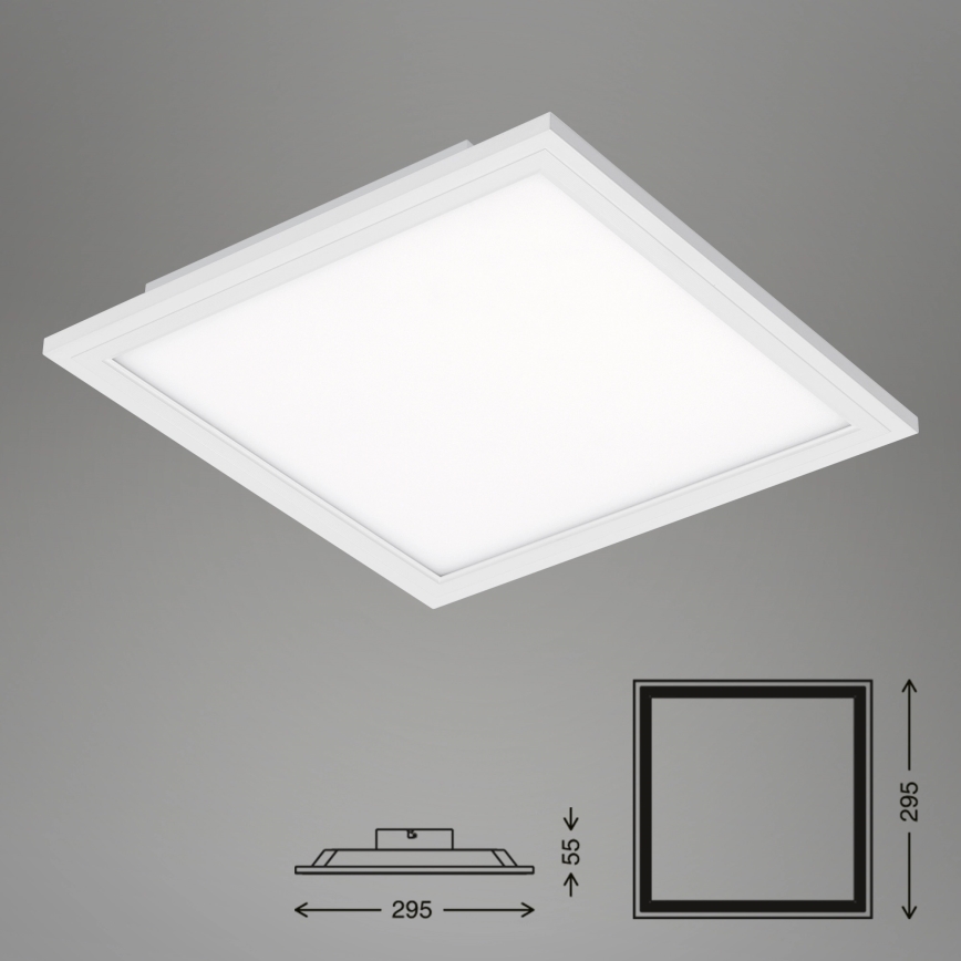 Briloner 7191-016 - LED-kattovalaisin SIMPLE LED/12W/230V