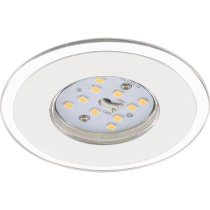 Briloner 7197-036-SET 3x LED Himmennettävä upotettava kylpyhuonevalo LED/4,5W/230V IP44