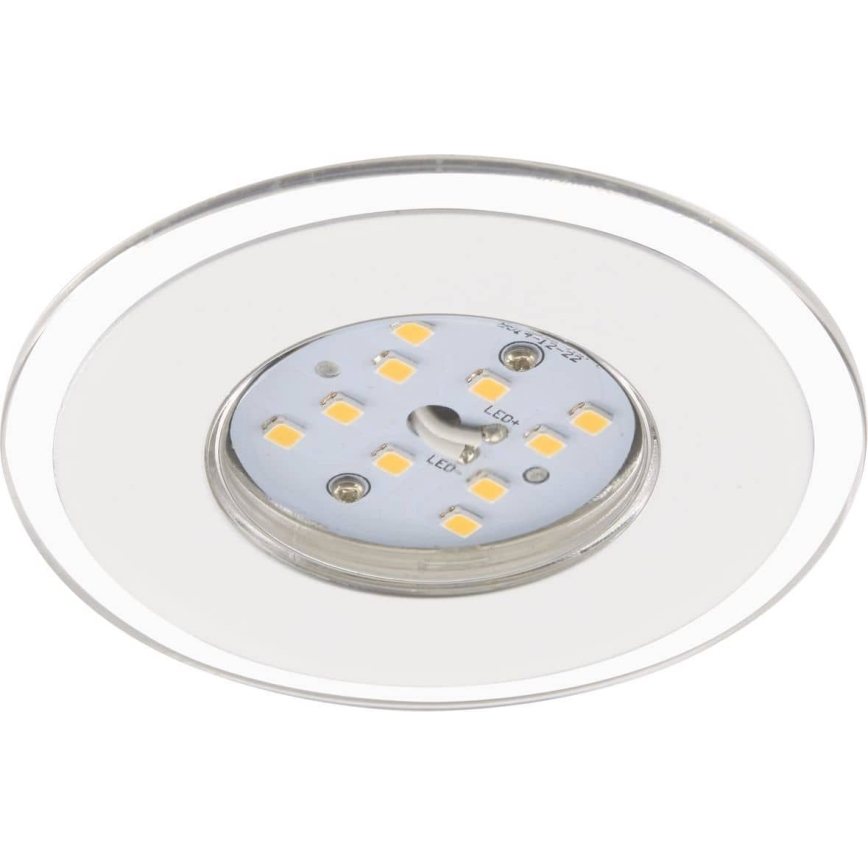Briloner 7197-036-SET 3x LED Himmennettävä upotettava kylpyhuonevalo LED/4,5W/230V IP44