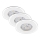 Briloner 7197-036-SET 3x LED Himmennettävä upotettava kylpyhuonevalo LED/4,5W/230V IP44