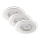 Briloner 7197-039-SETTI 3x LED Himmennettävä upotettu kylpyhuonevalaisin LED/4,5W/230V IP44