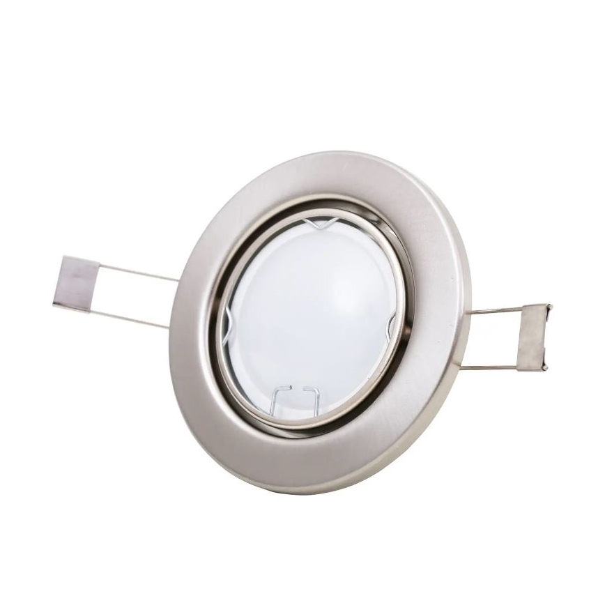 Briloner 7221-032 - SETTI 3x LED Kylpyhuoneen upotettava valo 1xGU10/3W/230V IP23 mattakromi