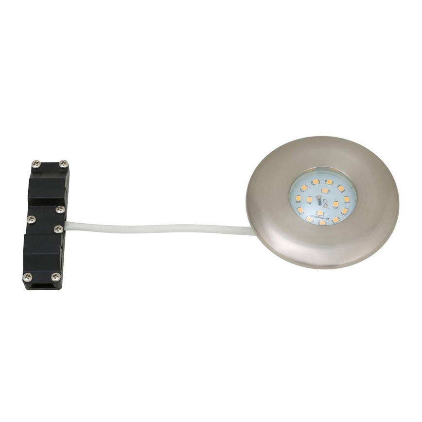 Briloner 7227-012 - LED Kylpyhuoneen upotettava valo LED/5W/230V IP65 mattakromi