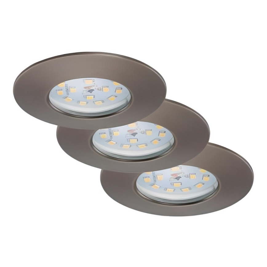 Briloner 7231-031- SETTI 3x LED Himmennettävä upotettu kylpyhuonevalaisin LED/5,5W/230V IP44