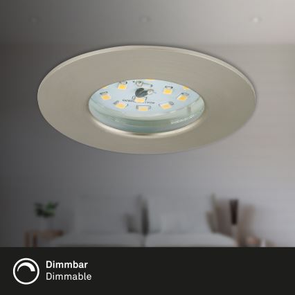 Briloner 7231-032 - SETTI 3x LED Himmennettävä kylpyhuone upotettu ATTACH kevyt LED/5,5W/230V IP44