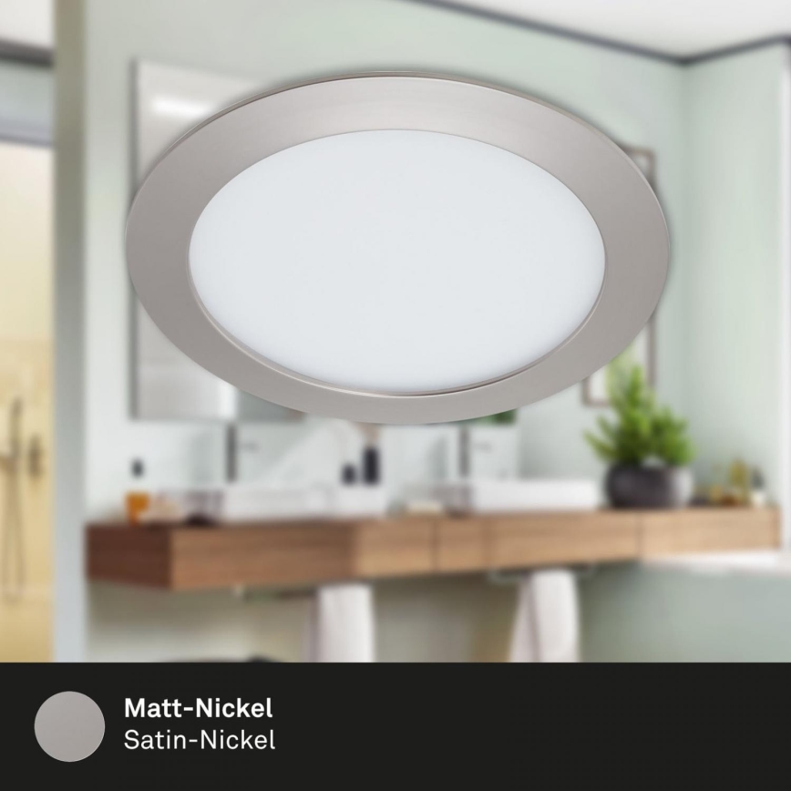 Briloner 7286-012 - LED Kylpyhuoneen upotettava valo LED/12W/230V IP44