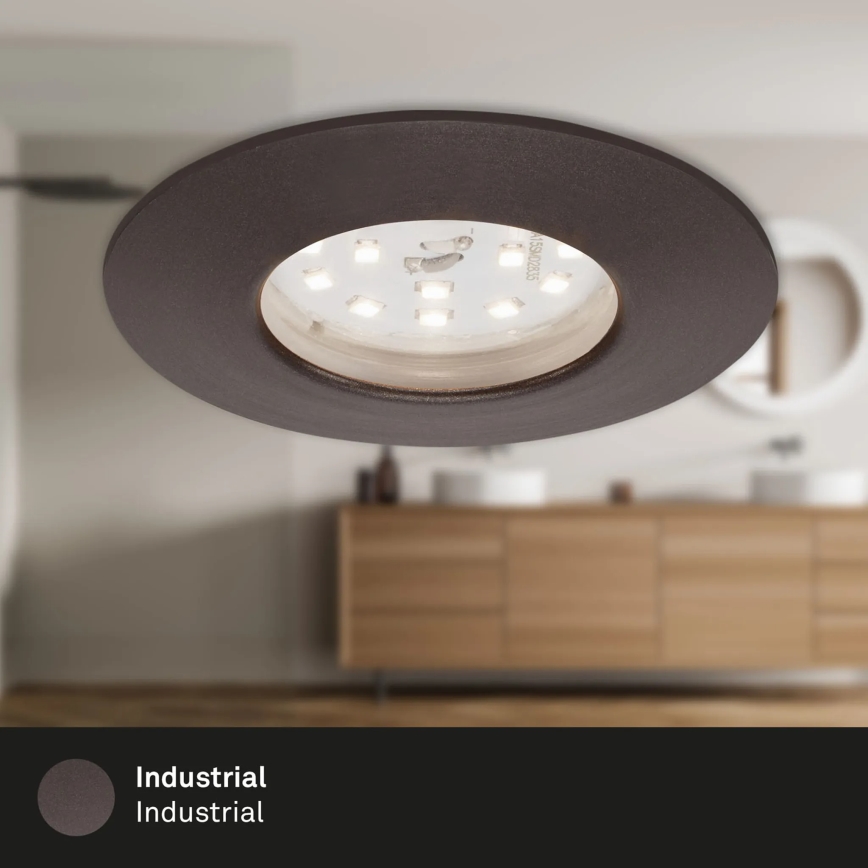 Briloner 7295-031 - SETTI 3x LED Himmennettävä upotettu kylpyhuonevalaisin ATTACH LED/6,5W/230V IP44
