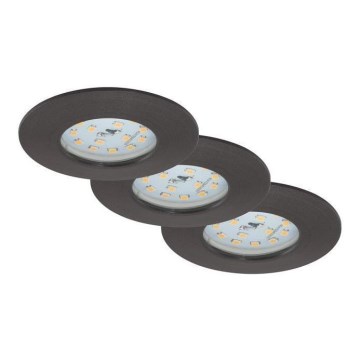 Briloner 7295-031 - SETTI 3x LED Himmennettävä upotettu kylpyhuonevalaisin ATTACH LED/6,5W/230V IP44