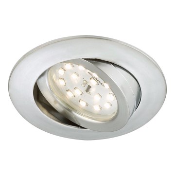Briloner 7296-019 - LED Himmennettävä upotettu kylpyhuonevalaisin LED/6,5W/230V IP23
