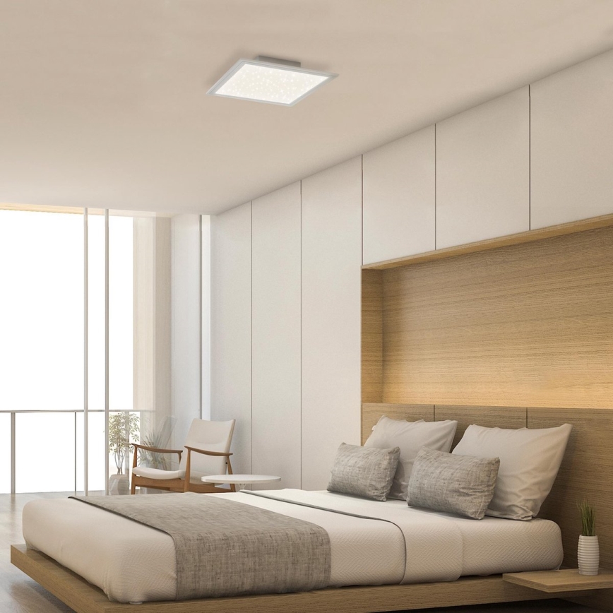 Briloner 7301-016 - Himmennettävä LED-kattovalaisin STARRY SKY LED/18W/230V 3000-6000K + kauko-ohjaus