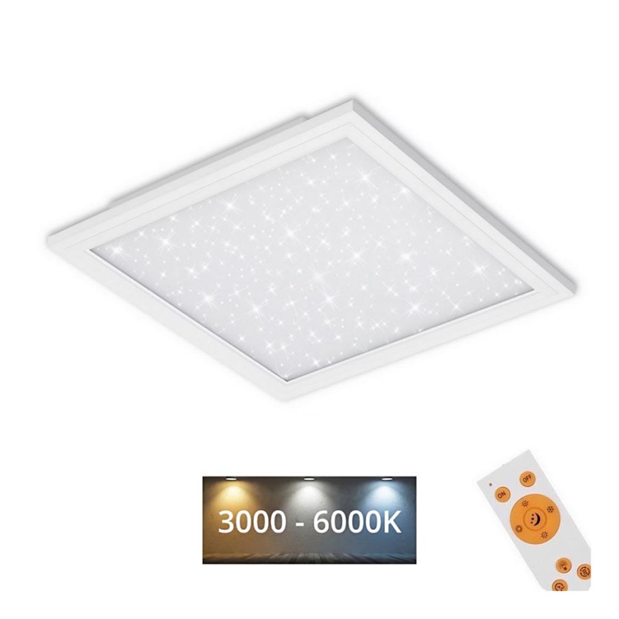 Briloner 7303-016 - Himmennettävä LED-kattovalaisin STARRY SKY LED/36W/230V 3000-6000K + kauko-ohjaus