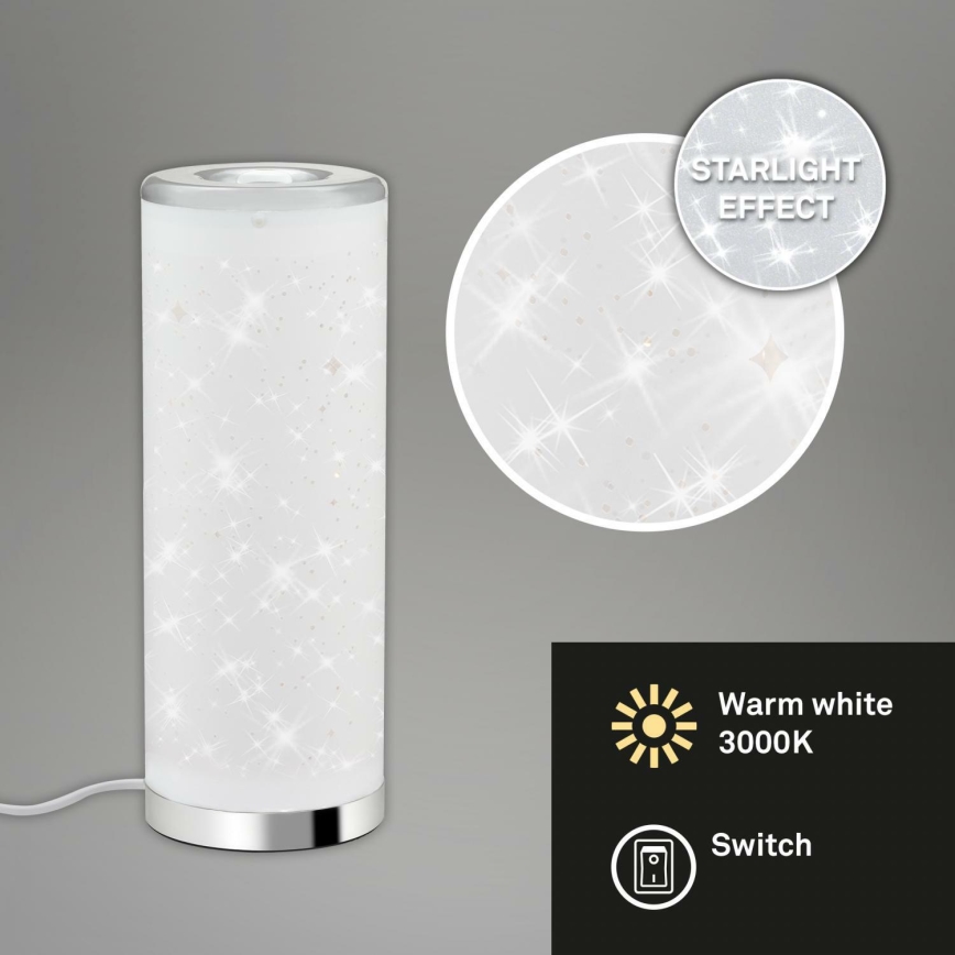 Briloner 7332-018 - LED-pöytävalaisin STARRY SKY 1xGU10/5W/230V valkoinen