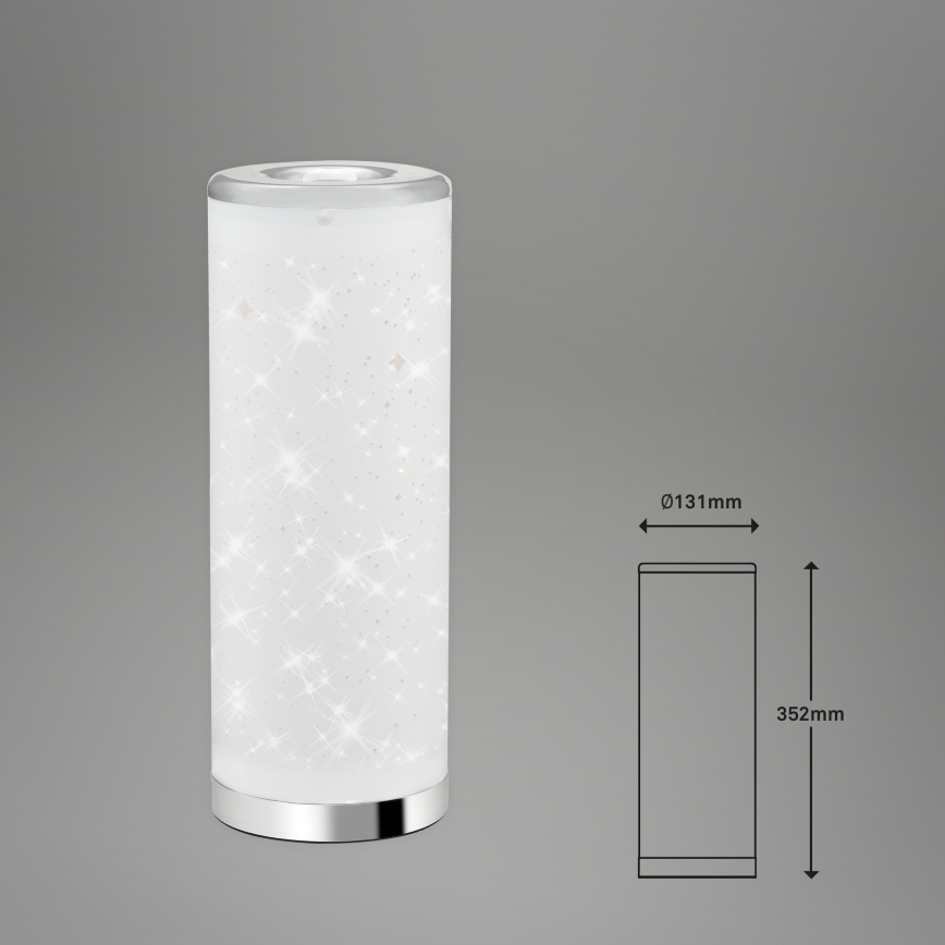 Briloner 7332-018 - LED-pöytävalaisin STARRY SKY 1xGU10/5W/230V valkoinen
