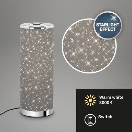 Briloner 7334-014 - LED-pöytävalaisin STARRY SKY 1xGU10/5W/230V 3000K