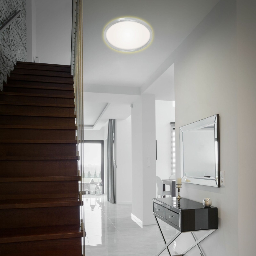 Briloner 7363-019 - LED-kattovalaisin CADRE LED/22W/230V d. 42,5 cm