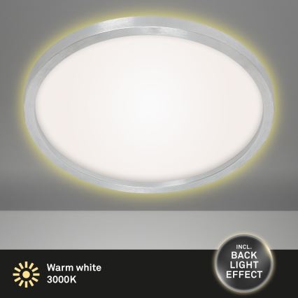 Briloner 7363-019 - LED-kattovalaisin CADRE LED/22W/230V d. 42,5 cm