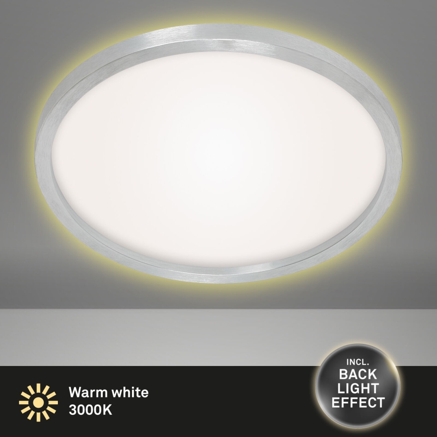 Briloner 7363-019 - LED-kattovalaisin CADRE LED/22W/230V d. 42,5 cm