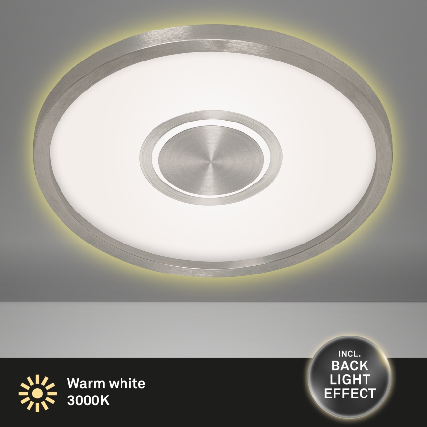 Briloner 7366-112 - LED-kattovalaisin GEO LED/22W/230V
