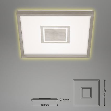 Briloner 7367-112 - LED-kattovalaisin GEO LED/22W/230V