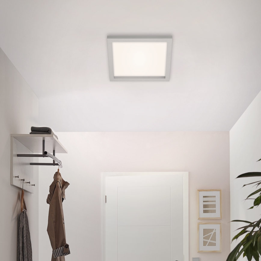 Briloner 7370-014 - Himmennettävä LED-kattovalaisin LED/18W/230V 3000-6500K + kauko-ohjaus