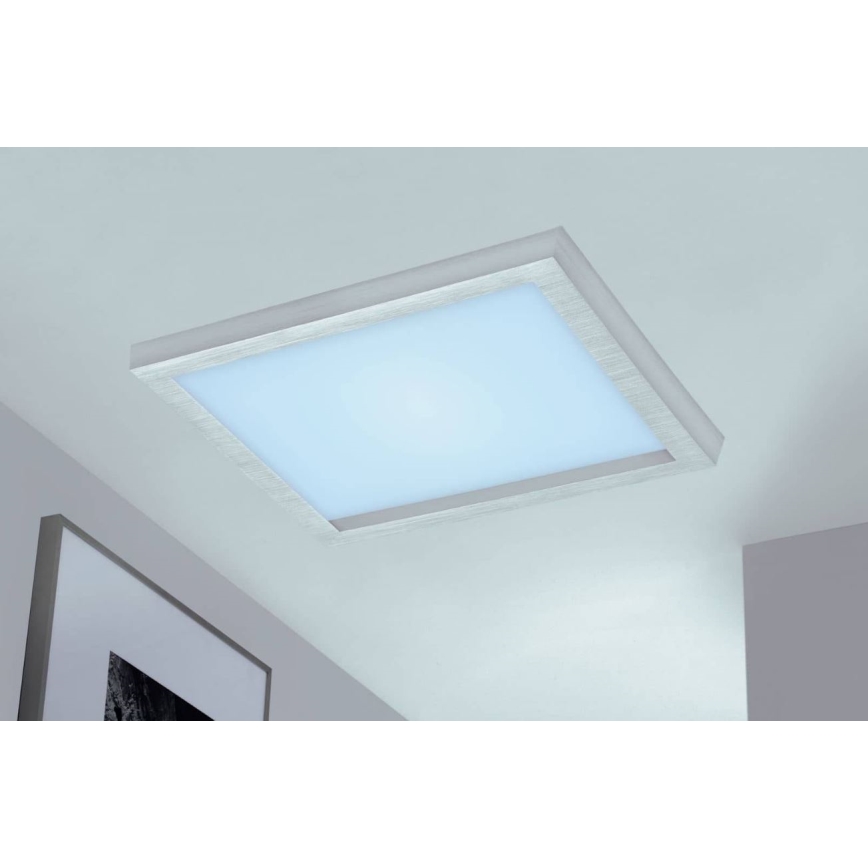 Briloner 7371-014 - Himmennettävä LED-kattovalaisin LED/24W/230V 3000-6500K + kauko-ohjaus