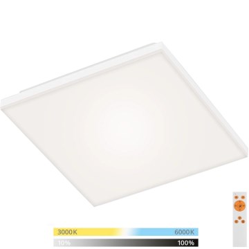 Briloner 7378-016 - Himmennettänä LED-paneeli LED/12W/230V 3000/4000/6500K + kauko-ohjaus