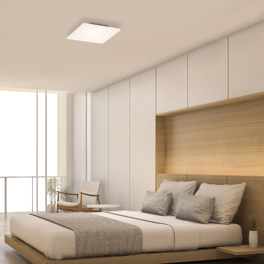 Briloner 7378-016 - Himmennettänä LED-paneeli LED/12W/230V 3000/4000/6500K + kauko-ohjaus