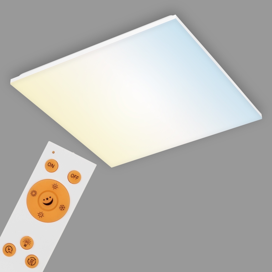 Briloner 7378216 - Himmennettänä LED-paneeli LED/38W/230V 3000-6500K + kauko-ohjaus
