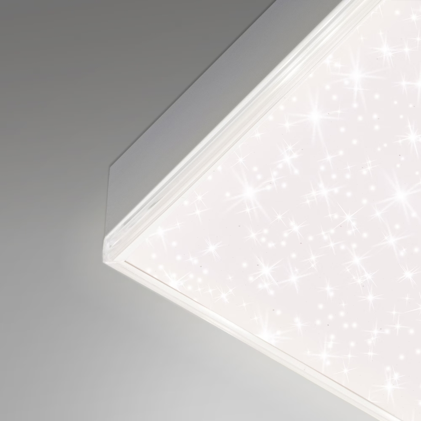 Briloner 7381-116 - Himmennettävä LED-kattovalaisin STARRY SKY LED/24W/230V 3000-6500K + kauko-ohjaus