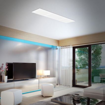 Briloner 7388-016 - RGBW Himmennettävä kattovalaisin LED/24W/230V 3000-6500K + kauko-ohjaus
