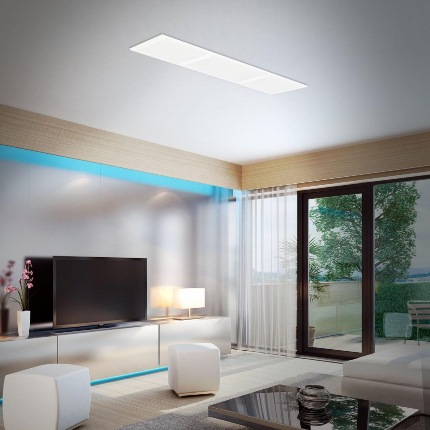 Briloner 7388-016 - RGBW Himmennettävä kattovalaisin LED/24W/230V 3000-6500K + kauko-ohjaus