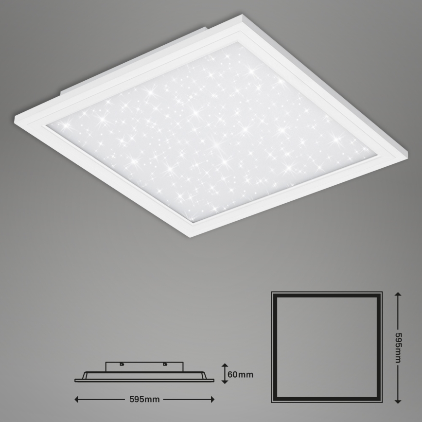 Briloner 7392-016 - LED-kattovalaisin STARRY SKY LED/38W/230V