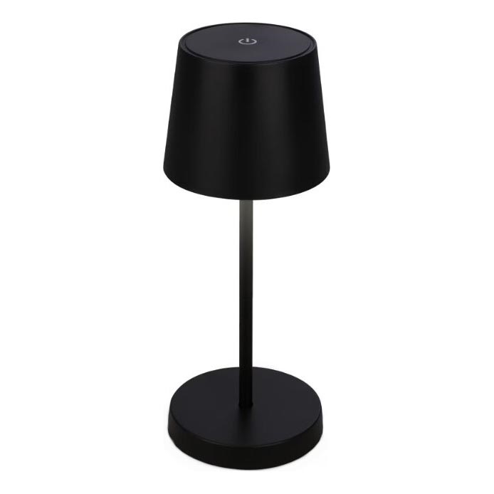 Briloner 7423015 - LED Himmennettävä ladattava ulko pöytävalaisin LED/2,6W/5V IP44 musta