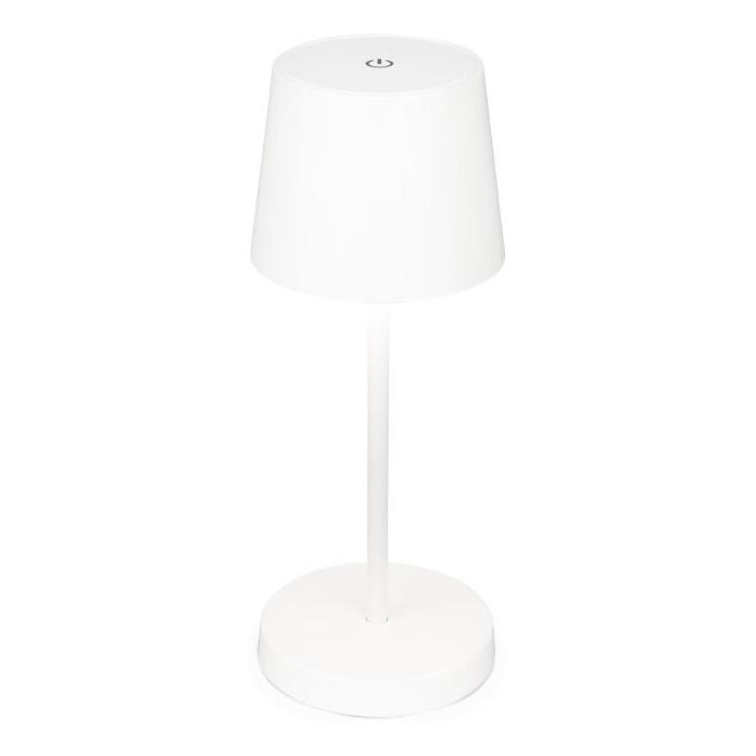 Briloner 7423016 - LED Himmennettävä ladattava ulko pöytävalaisin LED/2,6W/5V IP44 valkoinen