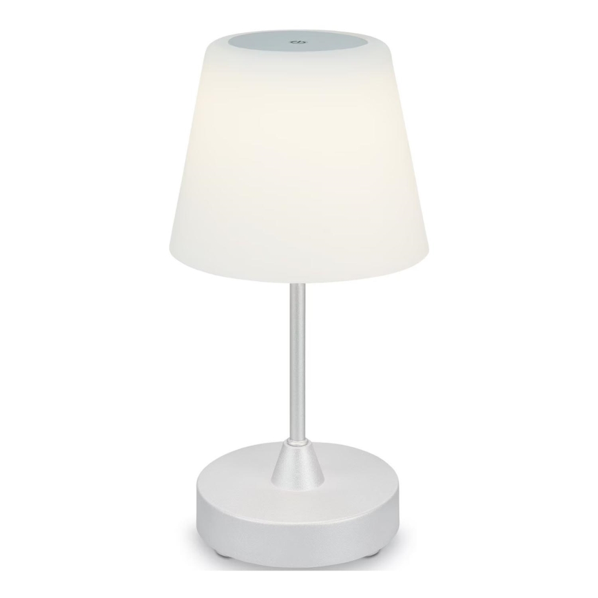 Briloner 7445-014 - LED Himmennettävä ladattava ulko kosketus pöytävalaisin LED/3W/5V IP44