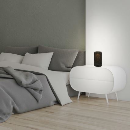 Briloner 7449-015 - LED Himmennettävä ulko kosketus lamppu STARRY SKY LED/3W/5V IP44 musta
