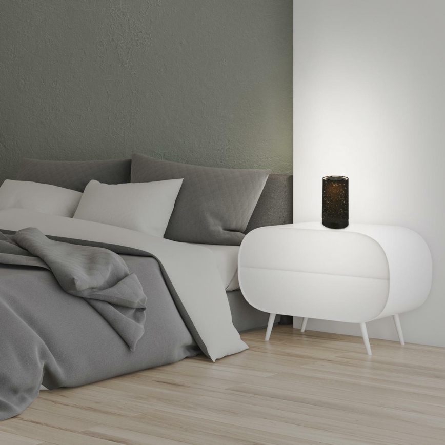 Briloner 7449-015 - LED Himmennettävä ulko kosketus lamppu STARRY SKY LED/3W/5V IP44 musta