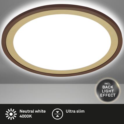 Briloner 7454-417 - LED-kattovalaisin DECO LED/18W/230V