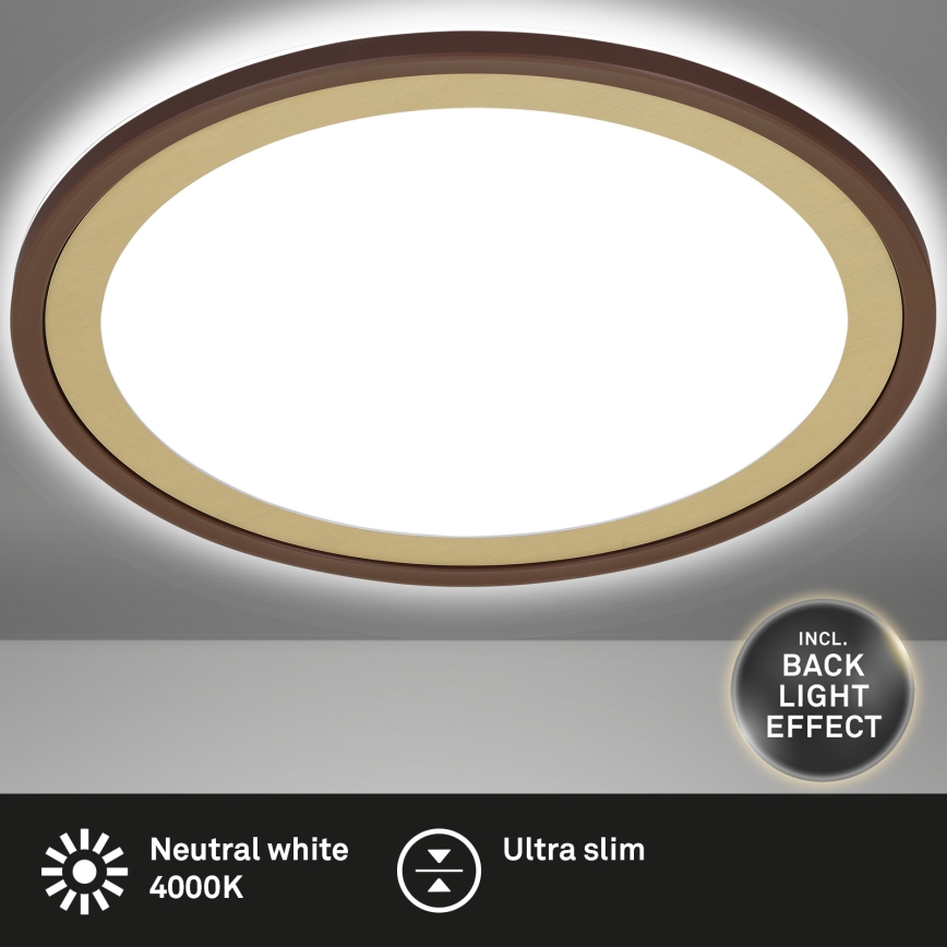 Briloner 7454-417 - LED-kattovalaisin DECO LED/18W/230V