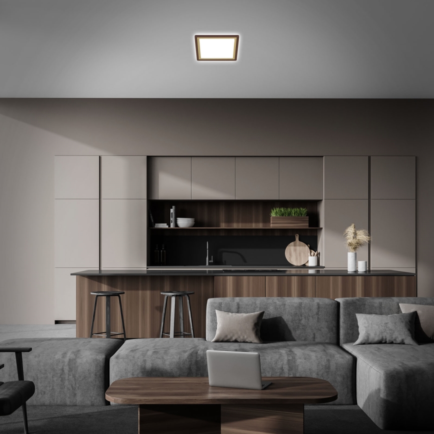 Briloner 7457-417 - LED-kattovalaisin DECO LED/18W/230V