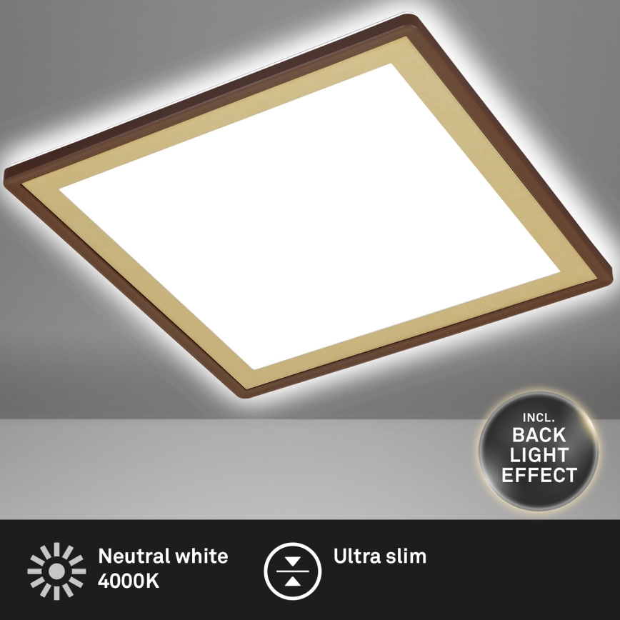 Briloner 7457-417 - LED-kattovalaisin DECO LED/18W/230V