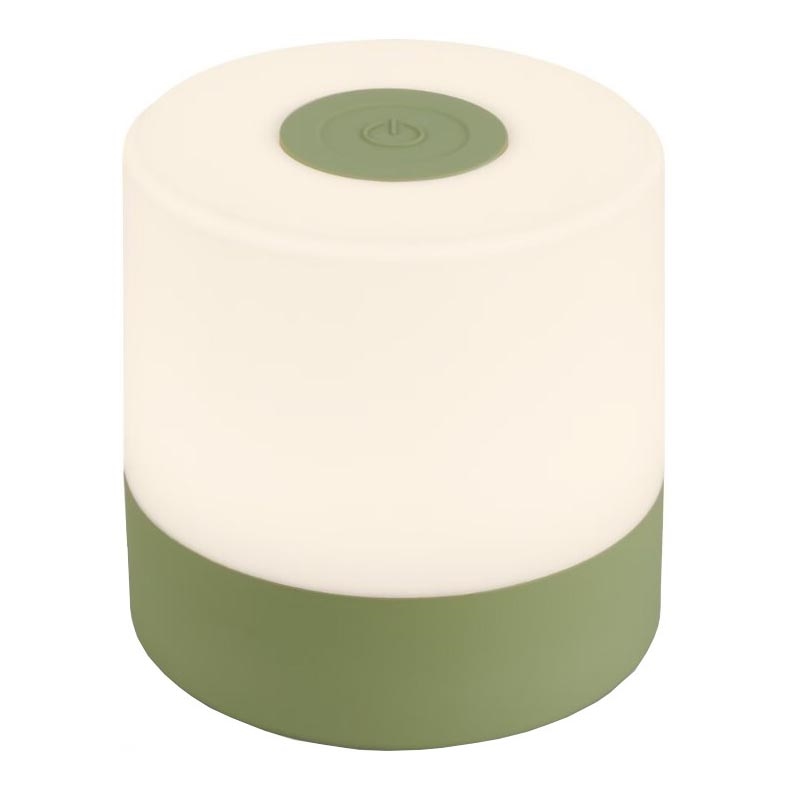 Briloner 7461019 - LED Himmennettävä ladattava ulko pöytävalaisin LED/2W/5V IP44 vihreä