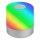 Briloner 7462014 - LED RGB Ladattava ulko pöytävalaisin LED/1,5W/5V IP44 mattakromi