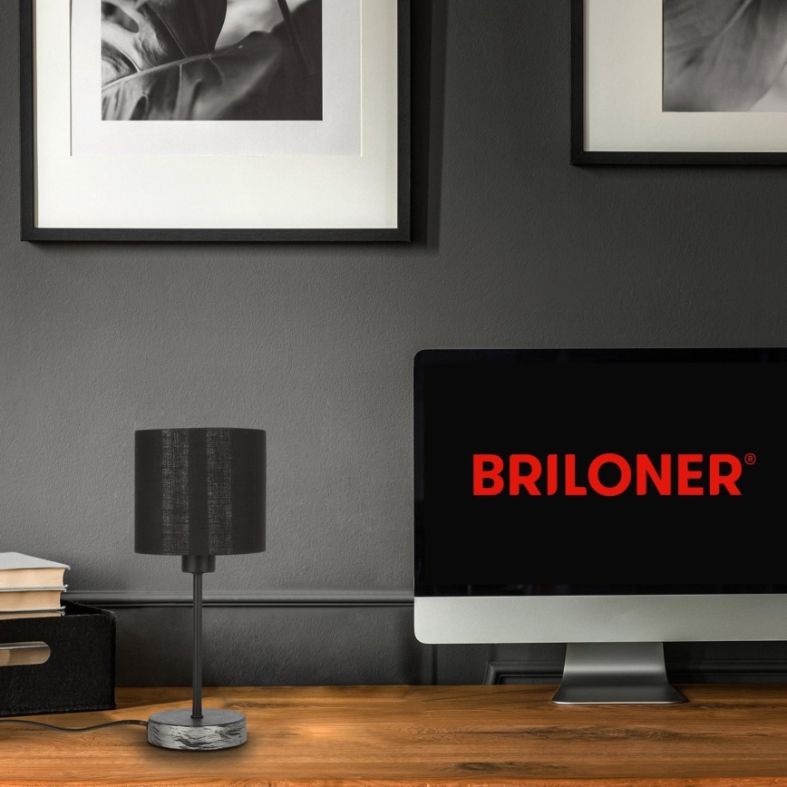 Briloner 7737-014 - Pöytävalaisin SILVER CRAFTED 1xE14/25W/230V