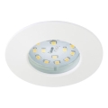 Briloner 8316-016 - LED-himmennettävä kylpyhuoneen upotettava alasvalaisin LED/5,5W/230V IP44 valkoinen
