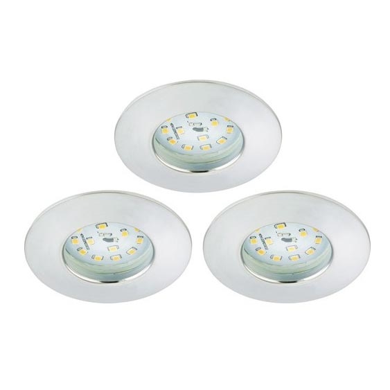 Briloner 8316-039-SETTI 3x LED Himmennettävä upotettu kylpyhuonevalaisin LED/5,5W/230V IP44